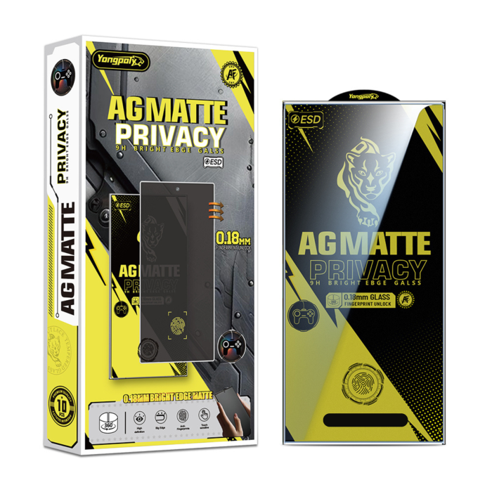 Folie Sticla Privacy AG Glass Mata pentru Samsung Galaxy S26 Ultra [2]