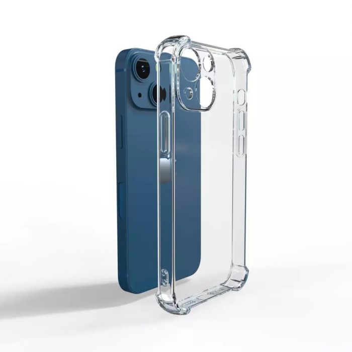 Husa Bumper Anti-Shock Transparenta Full Protection pentru iPhone 12 Mini [2]