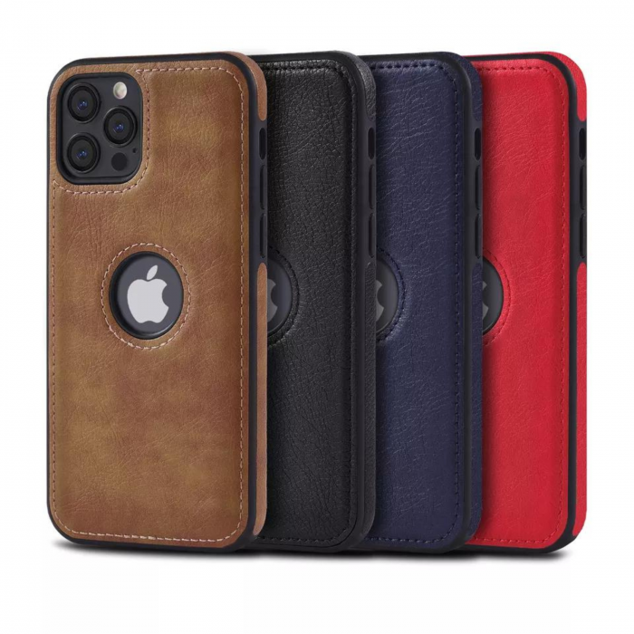 Husa Business din Piele pentru iPhone 11 Pro, Blue [6]