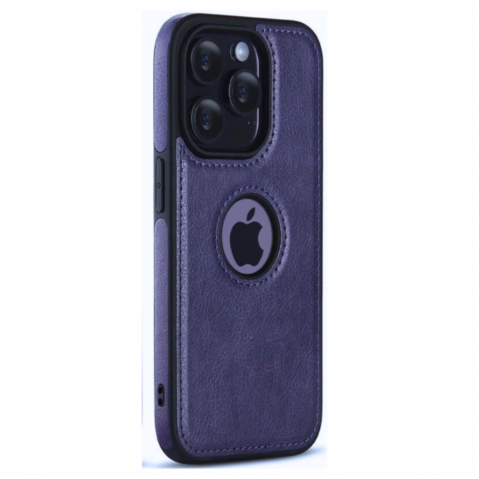 Husa Business din Piele pentru iPhone 11 Pro, Blue [3]