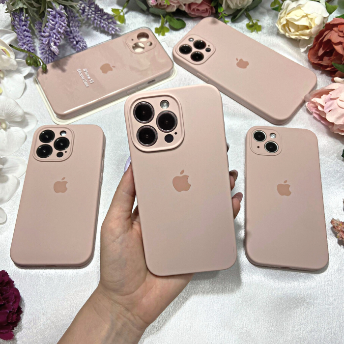 Husa din Silicon cu Protectie Camera pentru iPhone 11 Pro Max, Nude [1]