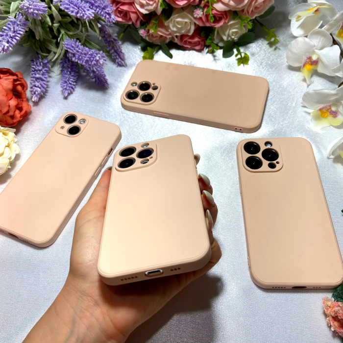 Husa din Silicon Full Protection pentru iPhone 12 Pro, Pink [3]