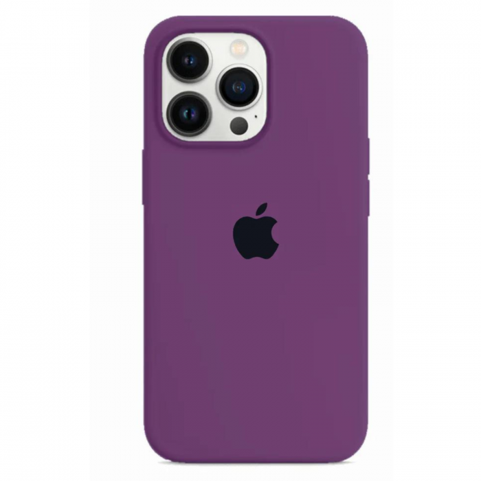 Husa din Silicon pentru iPhone 13 Pro, Deep Purple [1]
