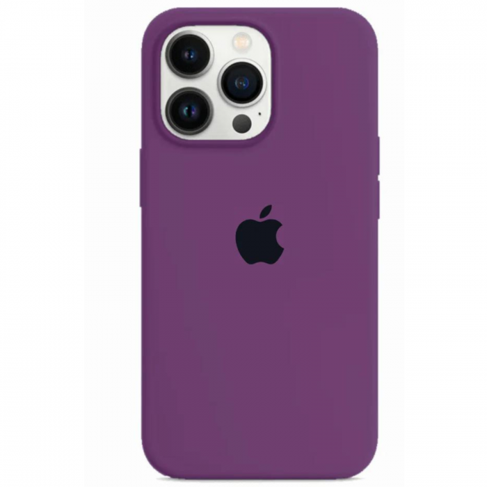 Husa pentru iPhone 16 Pro Max din Silicon, Deep Purple [1]