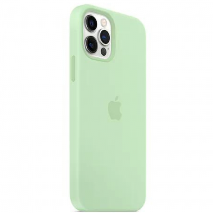 Husa din Silicon pentru iPhone 15 Pro, Green Pistachio [3]