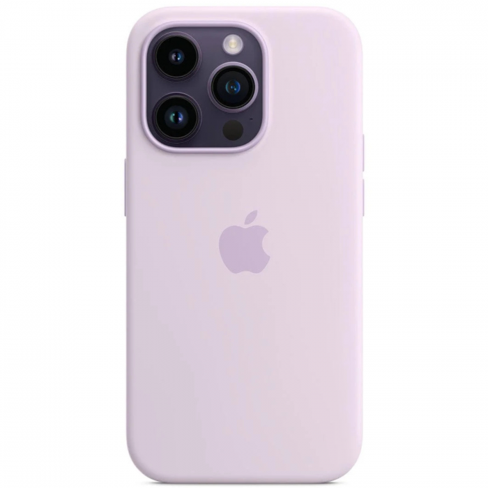 Husa pentru iPhone 15 Pro Max din Silicon, Liliac [1]