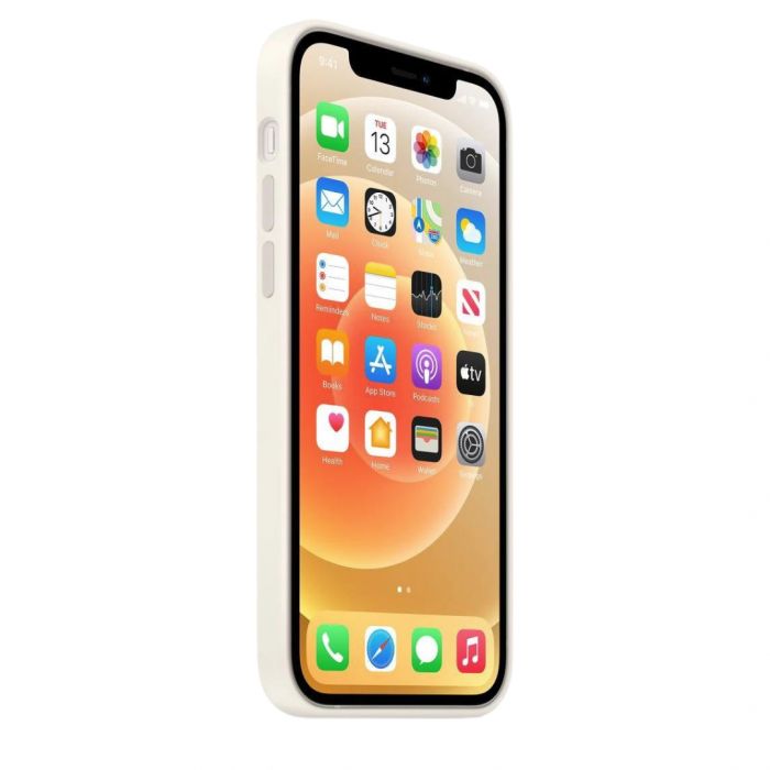 Husa din Silicon pentru iPhone 14 Plus Alba [3]