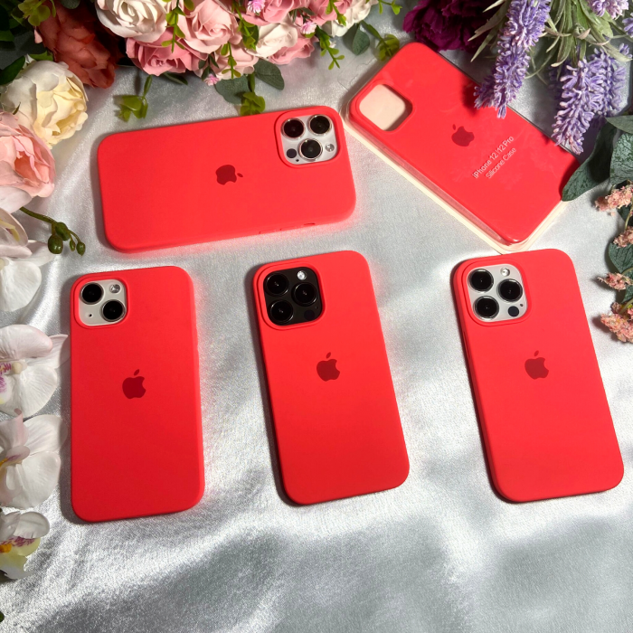 Husa din Silicon pentru iPhone 14 Plus, Coral [4]