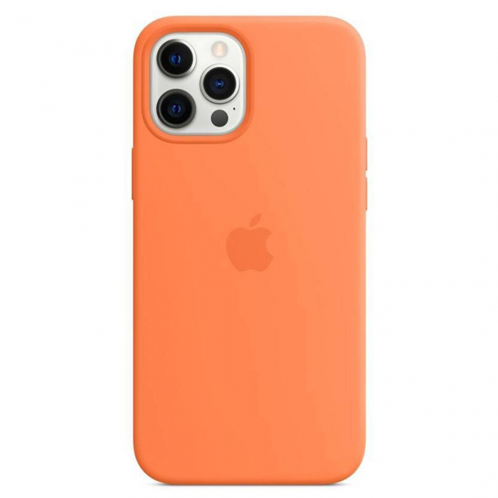 Husa din Silicon pentru iPhone 14, Orange [1]