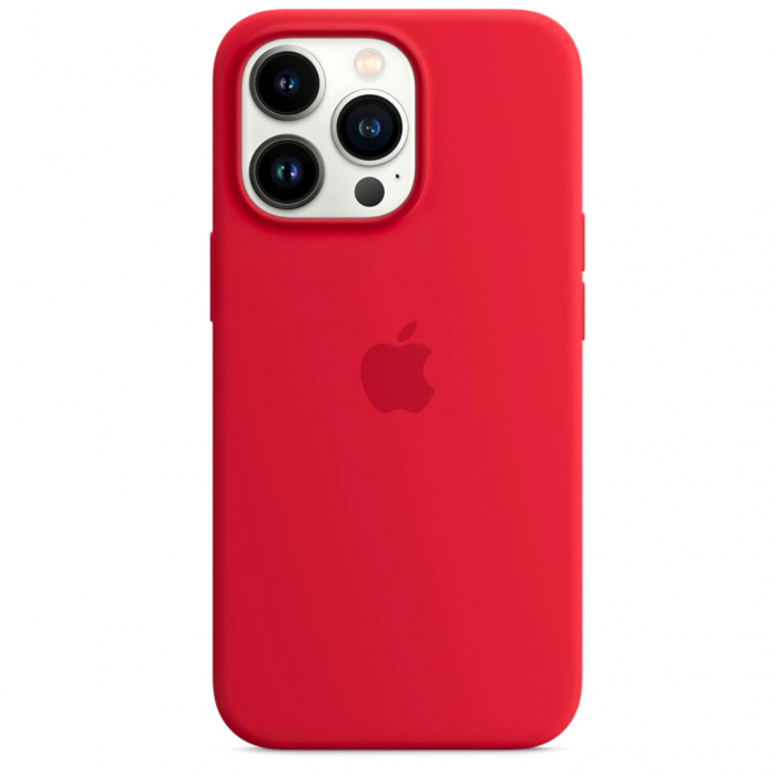 Husa din Silicon pentru iPhone 14 Plus, Red [1]