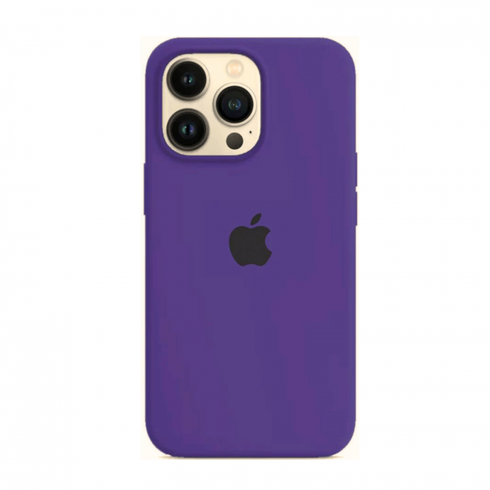 Husa din Silicon pentru iPhone 14 Plus, Mov [1]