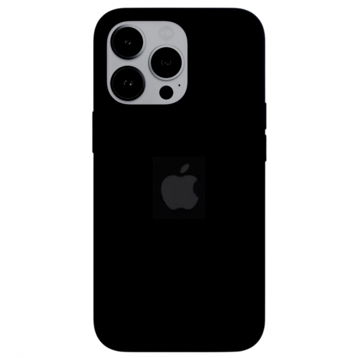 Husa din Silicon pentru iPhone 14 Plus, Neagra [1]