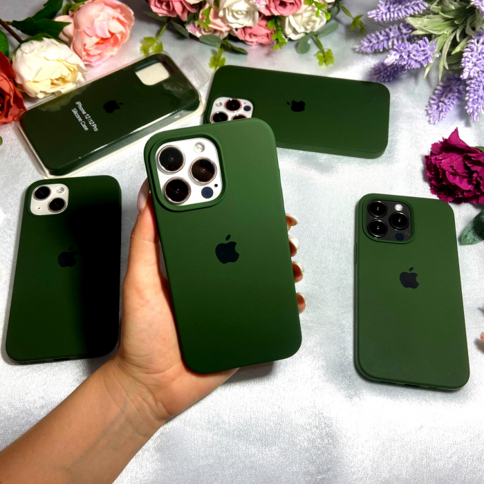 Husa din Silicon pentru iPhone 14 Plus, Verde [1]