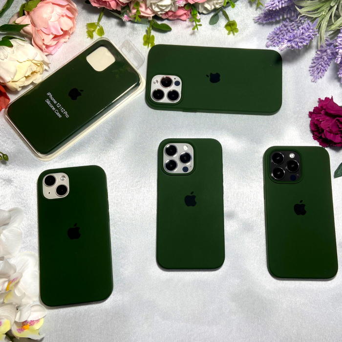Husa din Silicon pentru iPhone 14 Plus, Verde [4]