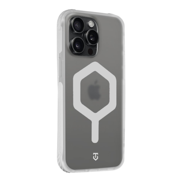 Husa iPhone 15 Pro, Tactical MagForce Hexagon Cover, T-White [3]