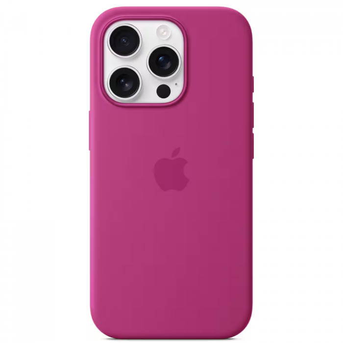 Husa iPhone 16 Pro Max, MagSafe Silicon, Fuchsia [1]