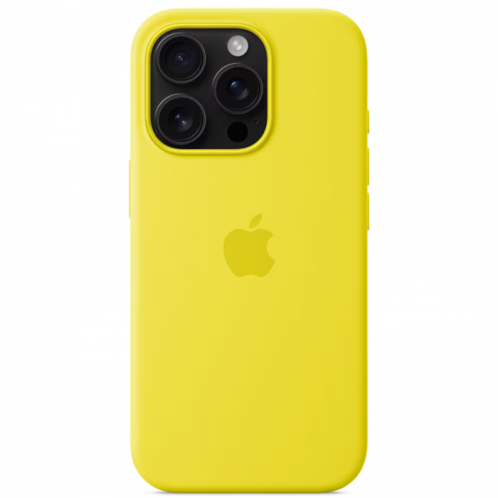 Husa iPhone 16 Pro, MagSafe Silicon, Star Fruit [2]
