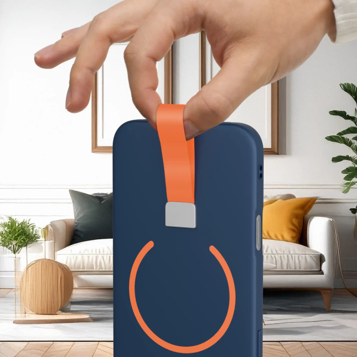 Husa iPhone 17 Pro, Loop Thin MagSafe, Blue-Orange [4]