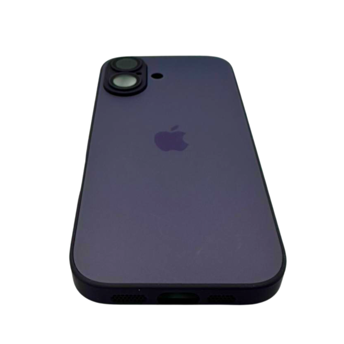 Husa iPhone 17, AG Glass MagSafe, Sticla si Silicon cu Protectie Lentile Camera, Deep Purple - Mat [4]