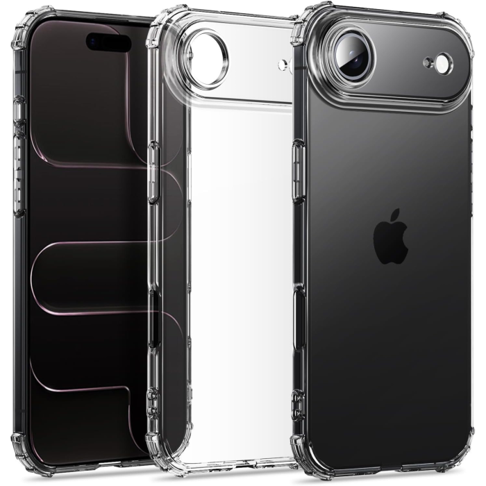 Husa iPhone 17 Air, Bumper Anti-Shock Transparenta Full Protection [1]