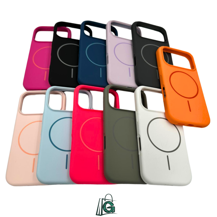 Husa iPhone 17 Air din Silicon cu Microfibra la Interior si MagSafe, Pink [10]