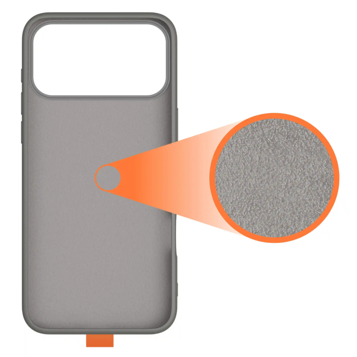 Husa iPhone 17 Pro Max, Loop Thin MagSafe, Grey-Orange [5]