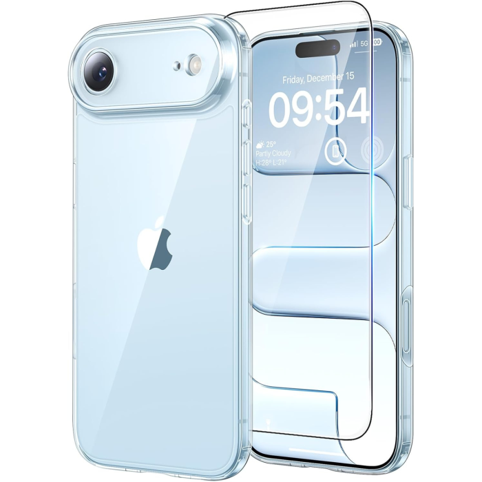 Husa iPhone 17 Air, Slim Luxury Transparenta Full Protection [2]