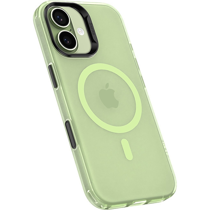 Husa iPhone 17, Benks MagSafe, Camera Control, Lucid Armor Anti-Fingerprint Green [2]