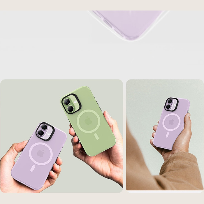 Husa iPhone 17, Benks MagSafe, Camera Control, Lucid Armor Anti-Fingerprint Green [5]