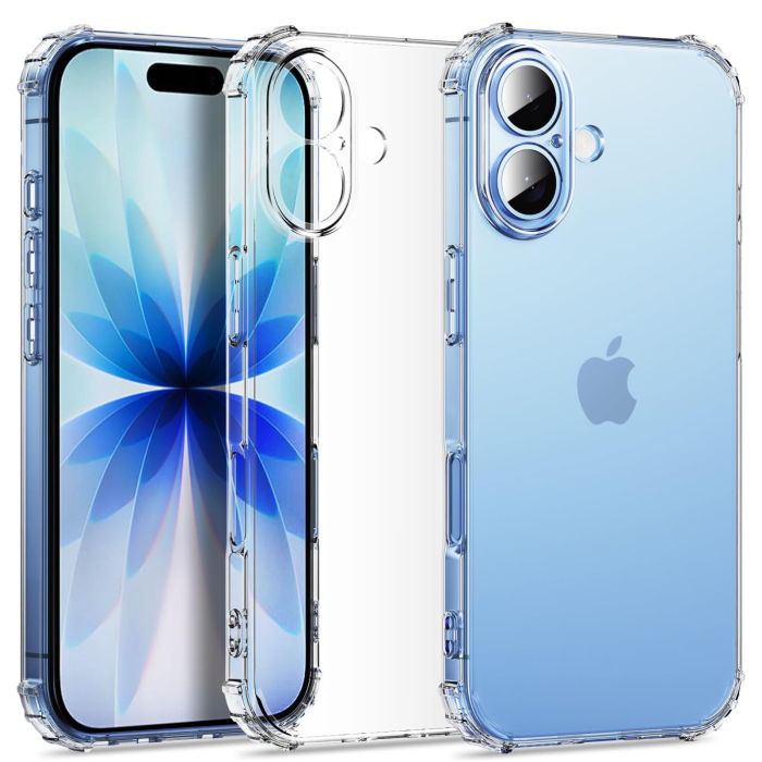 Husa iPhone 17, Bumper Anti-Shock Transparenta Full Protection [1]