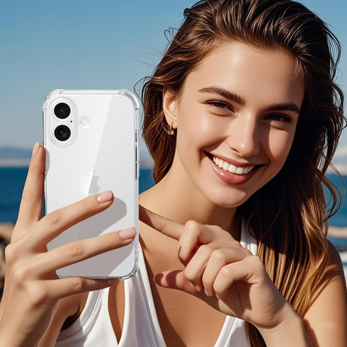 Husa iPhone 17, Bumper Anti-Shock Transparenta Full Protection [7]