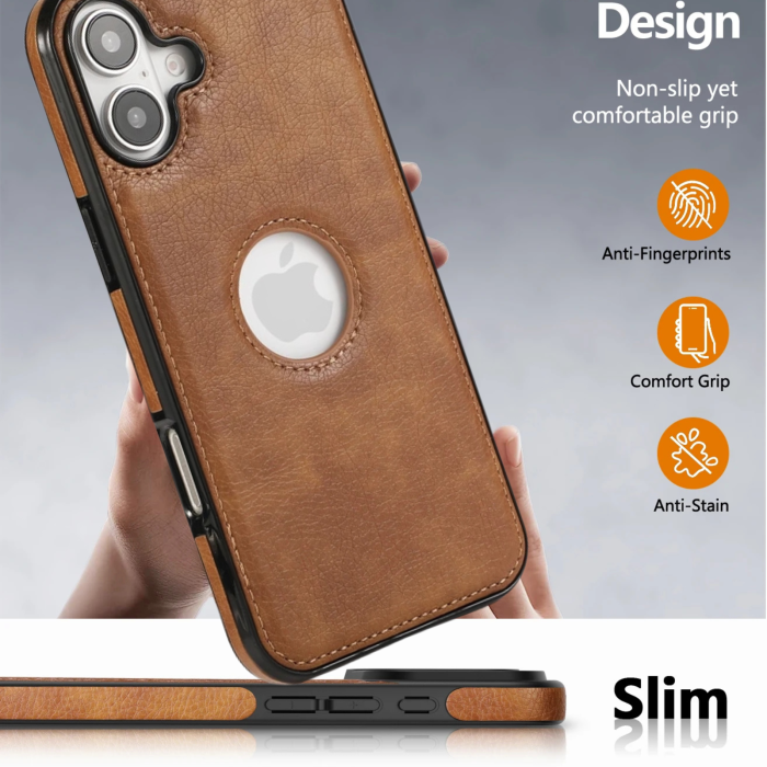 Husa iPhone 17, Business din Piele, Blue [8]