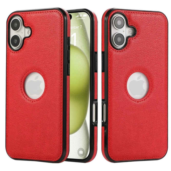 Husa iPhone 17, Business din Piele, Red [5]