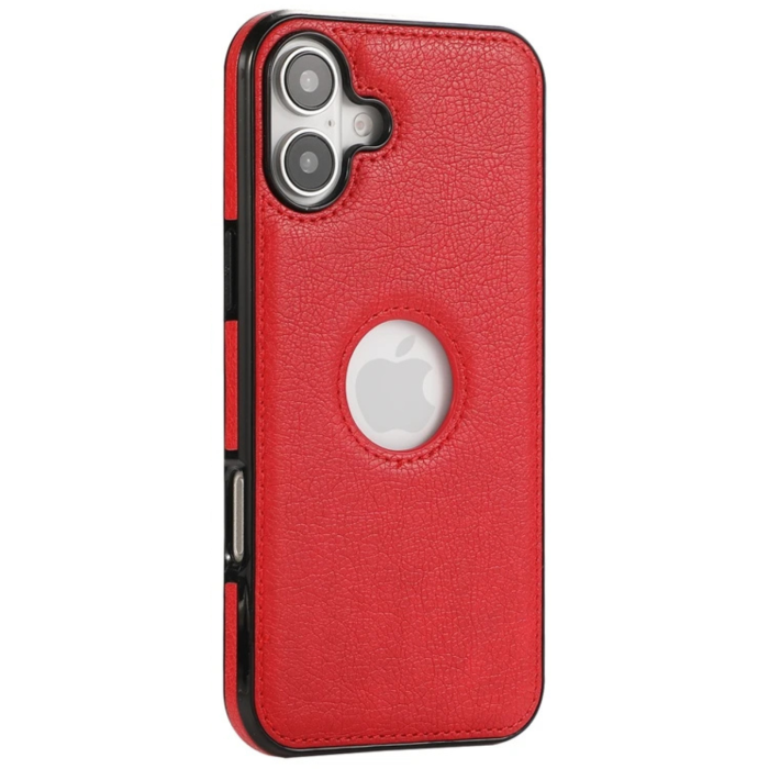 Husa iPhone 17, Business din Piele, Red [2]
