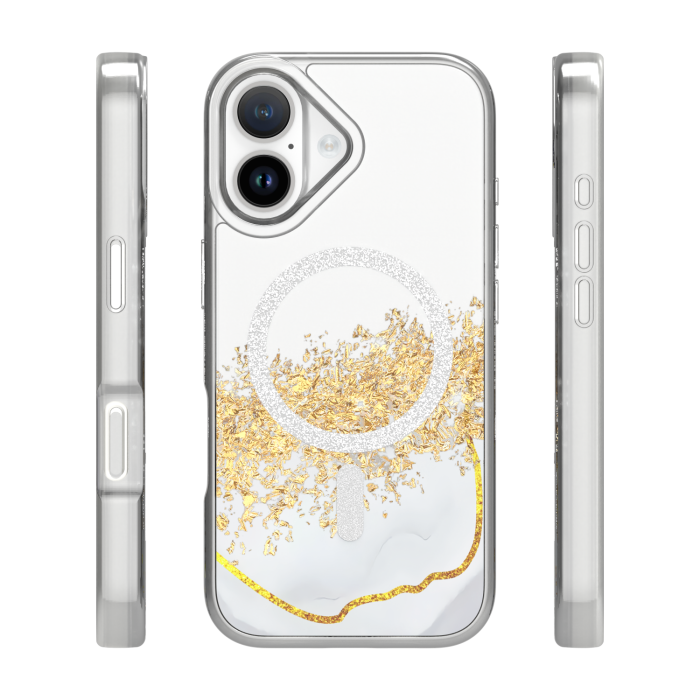 Husa iPhone 17, Epoxy MagSafe, White [2]