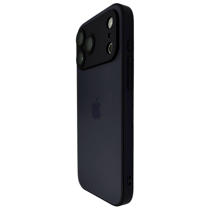 Husa iPhone 17 Pro, AG Glass MagSafe, Sticla si Silicon cu Protectie Lentile Camera, Deep Purple - Mat [2]