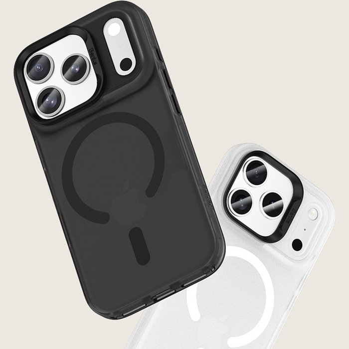 Husa iPhone 17 Pro, Benks MagSafe, Camera Control, Lucid Armor Anti-Fingerprint, Black [10]