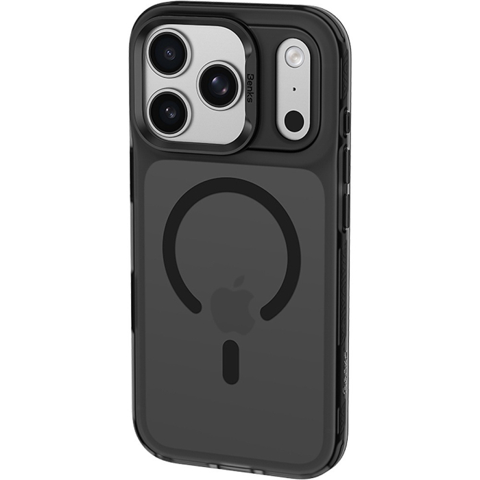 Husa iPhone 17 Pro, Benks MagSafe, Camera Control, Lucid Armor Anti-Fingerprint, Black [9]