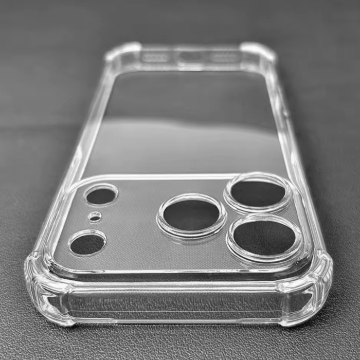 Husa iPhone 17 Pro, Bumper Anti-Shock Transparenta Full Protection [6]