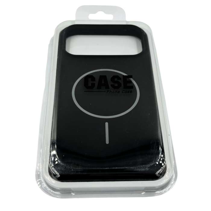 Husa iPhone 17 Pro Max din Silicon cu Microfibra la Interior si MagSafe, Black [6]