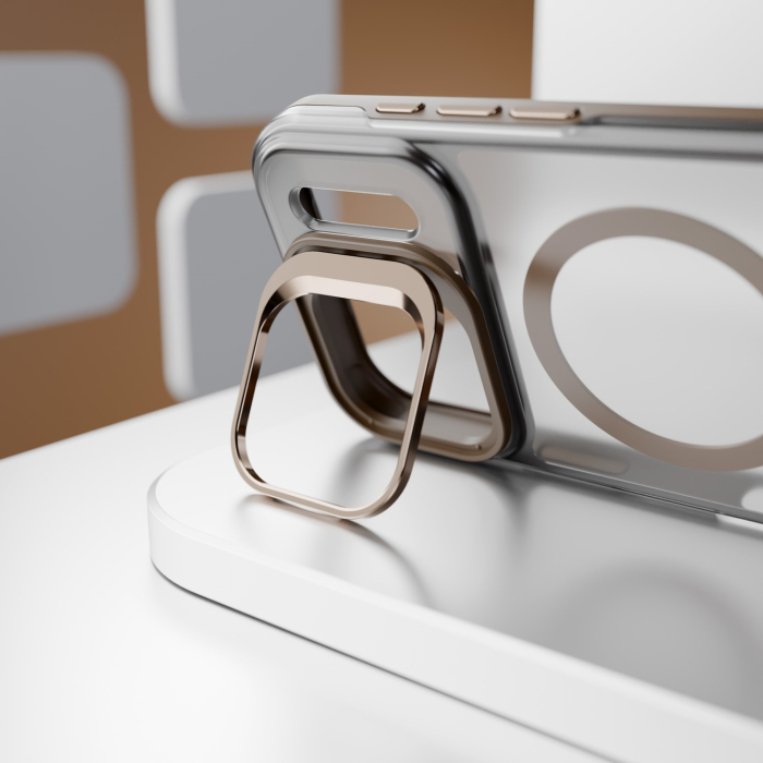 Husa iPhone 17 Pro, Etteri Morning Fog MagSafe, Brown [3]