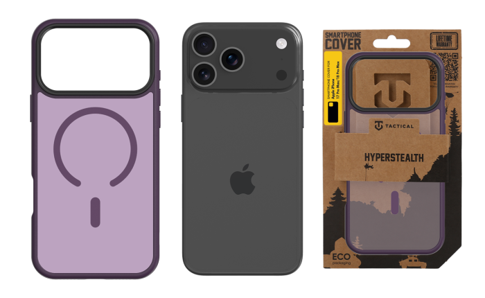 Husa iPhone 17 Pro Max/ 18 Pro Max, Tactical MagForce Hyperstealth, Burgundy Smoke [3]