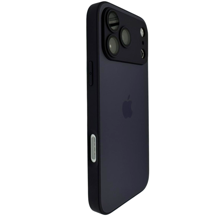 Husa iPhone 17 Pro Max, AG Glass MagSafe, Sticla si Silicon cu Protectie Lentile Camera, Deep Purple - Mat [3]