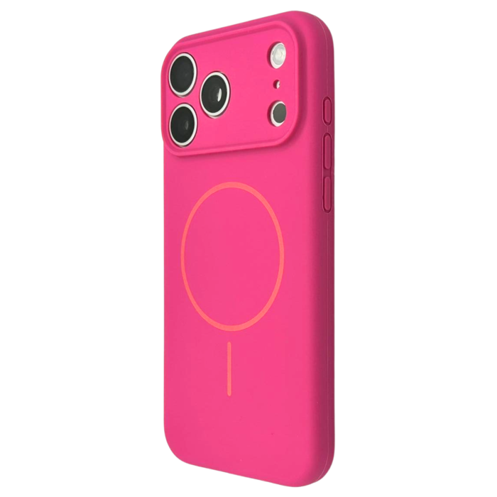 Husa iPhone 17 Pro Max, Silicon cu Protectie Camera, Microfibra la Interior si MagSafe, Purple [3]