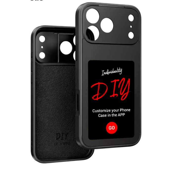 Husa iPhone 17 Pro, SmartScreen NFC, cu Protectie Piele Interioara, Black [4]