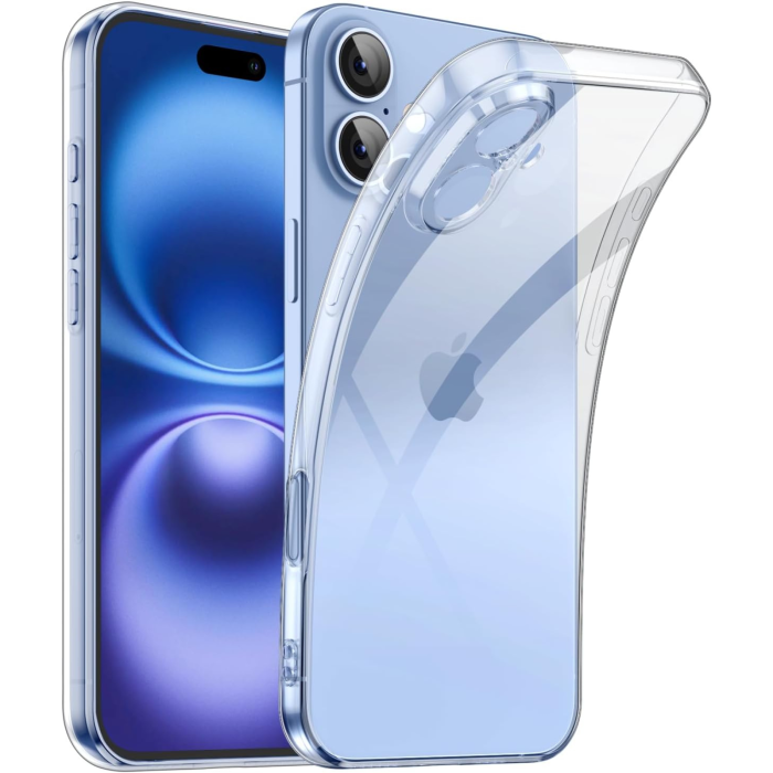 Husa iPhone 17, Slim Luxury Transparenta Full Protection [2]