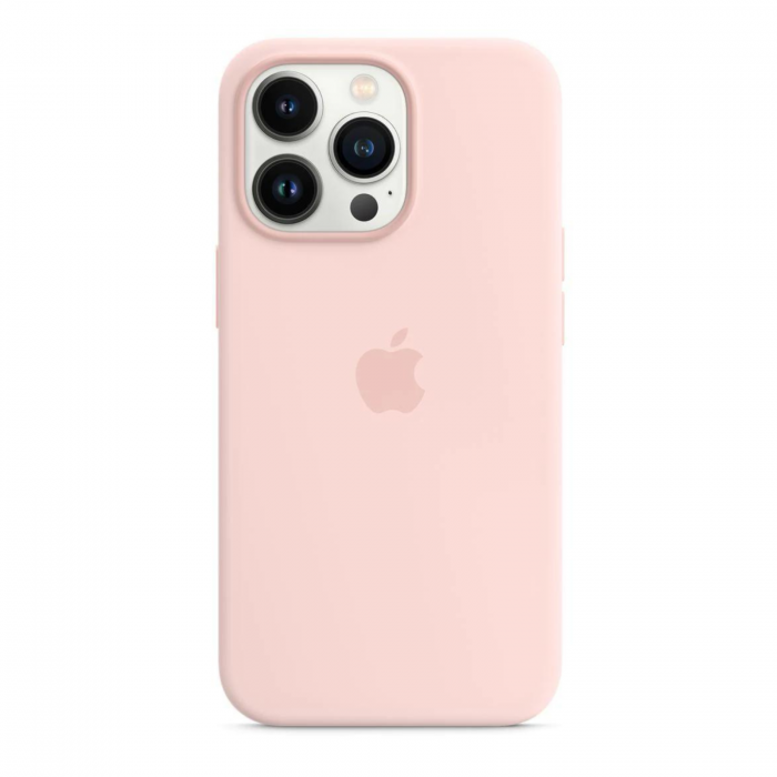 Husa MagSafe de Silicon pentru Iphone 14, Pink Chalk [1]