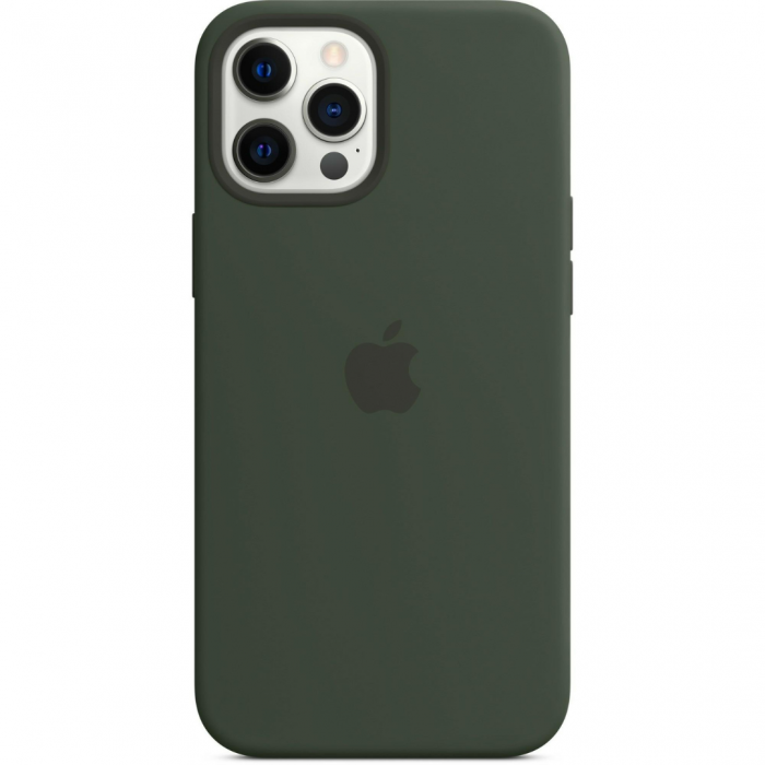 Husa MagSafe de Silicon pentru Iphone 13 Pro, Verde Army [1]