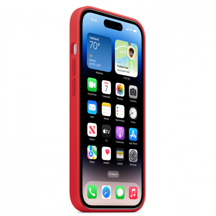 Husa MagSafe de Silicon pentru Iphone 13, Red [5]