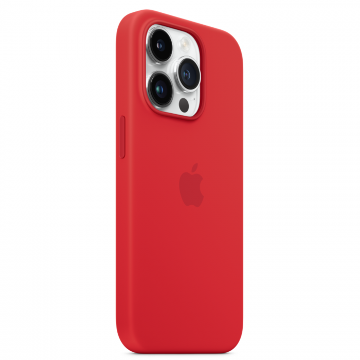 Husa MagSafe de Silicon pentru Iphone 14 Pro, Red [2]